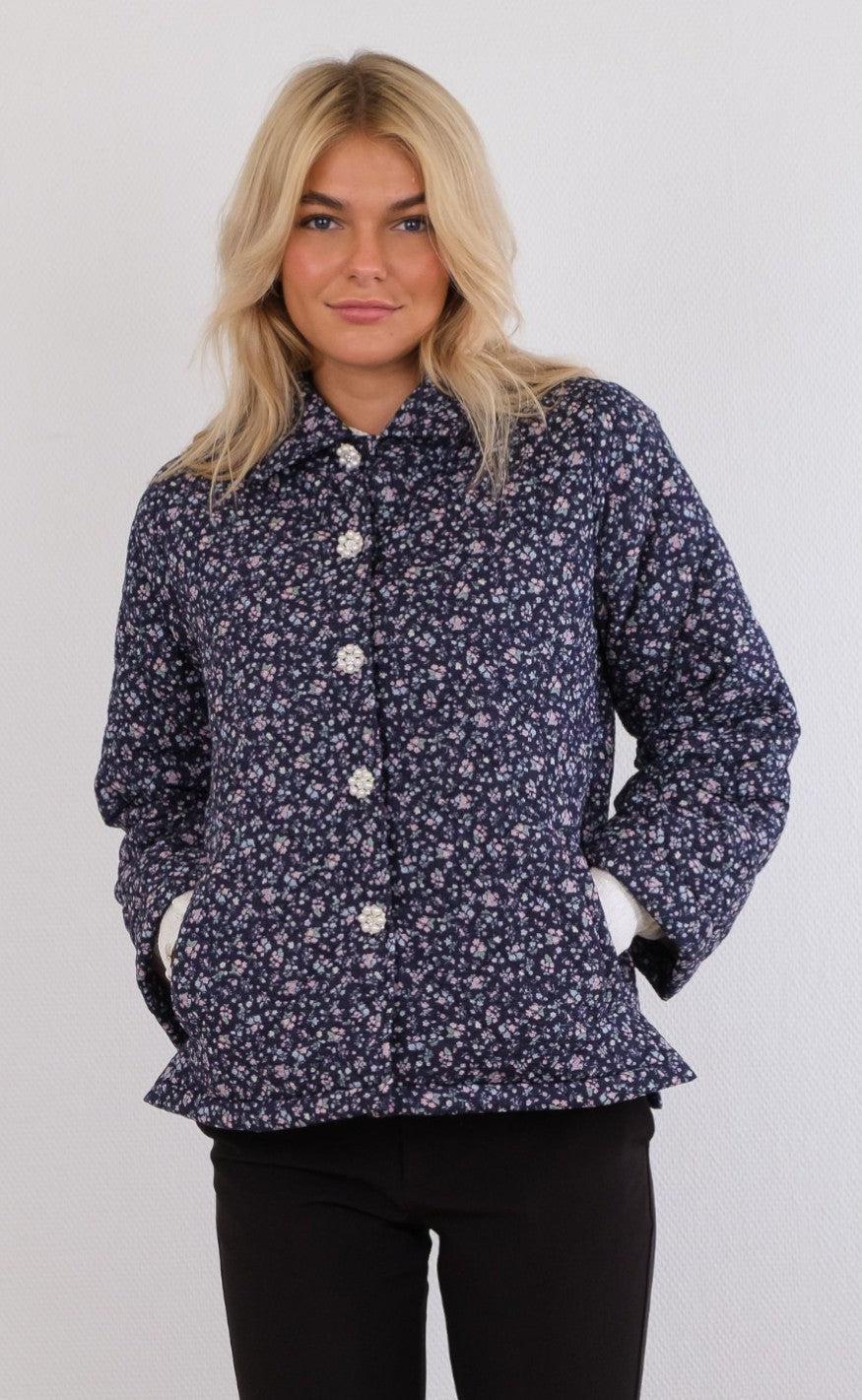 Neo Noir Jakke - Naressa - Navy