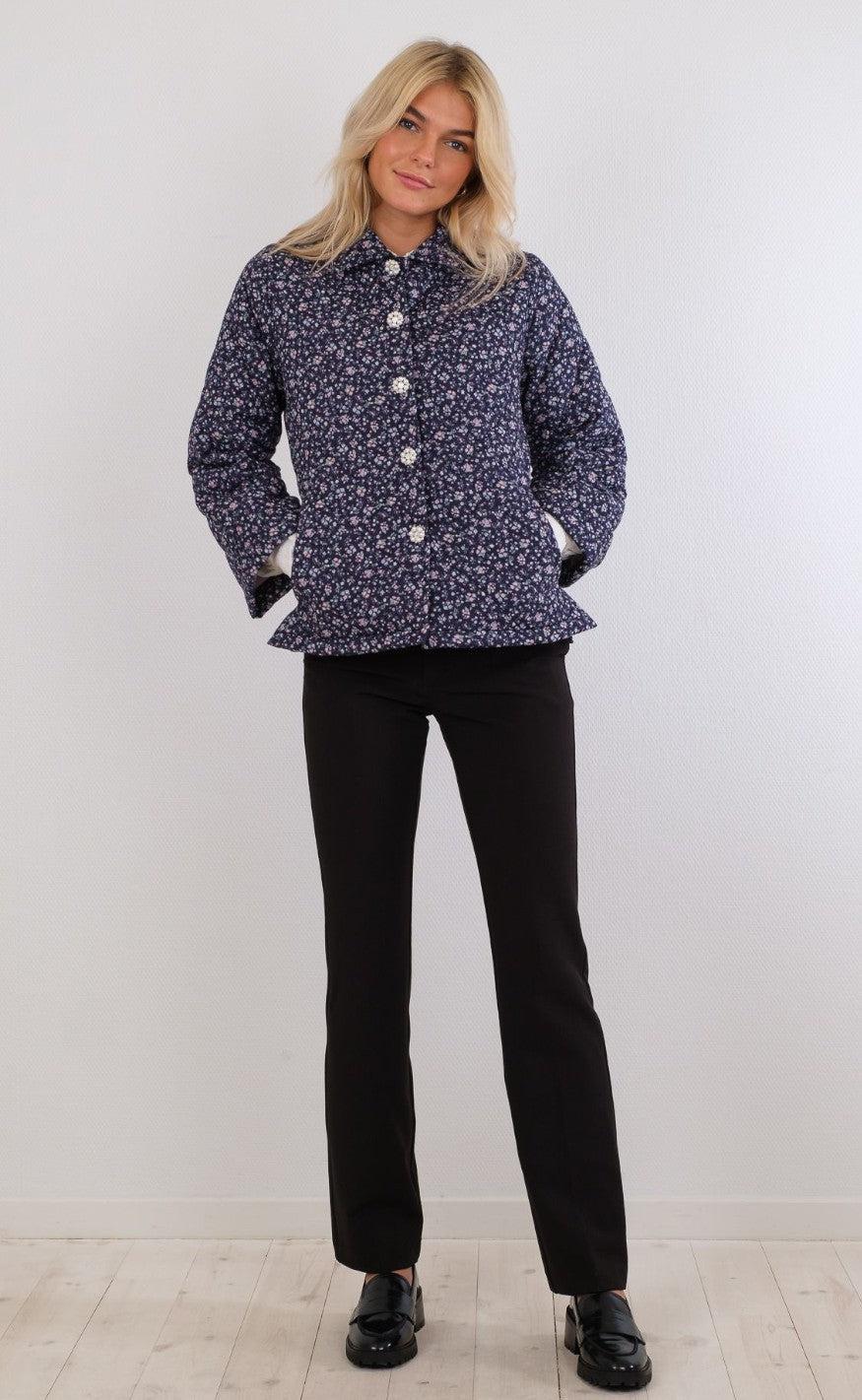 Neo Noir Jakke - Naressa - Navy