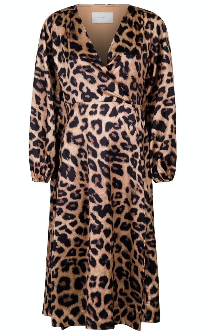 Neo Noir Kjole - Hannah Leo - Leopard