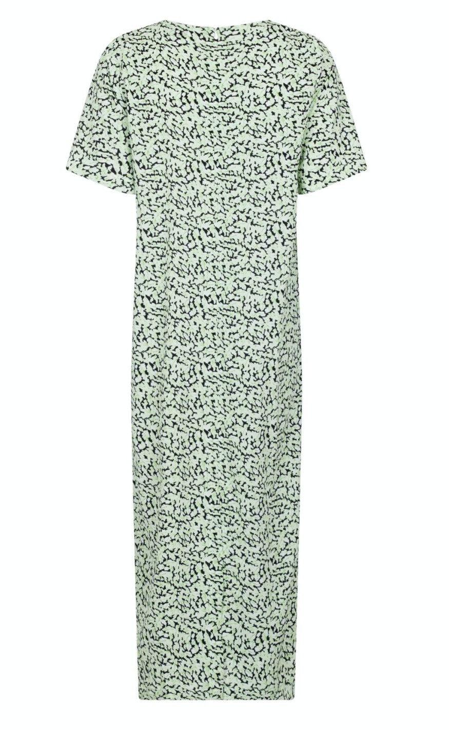 Neo Noir Kjole - Larri Fall Leaf - Green