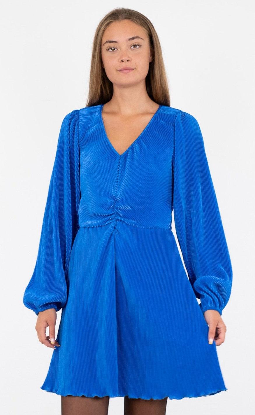 Neo Noir Kjole - Lettie - Blue