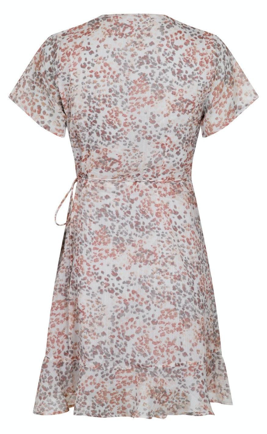 Neo Noir Kjole - Malta Faded Leo - Off White