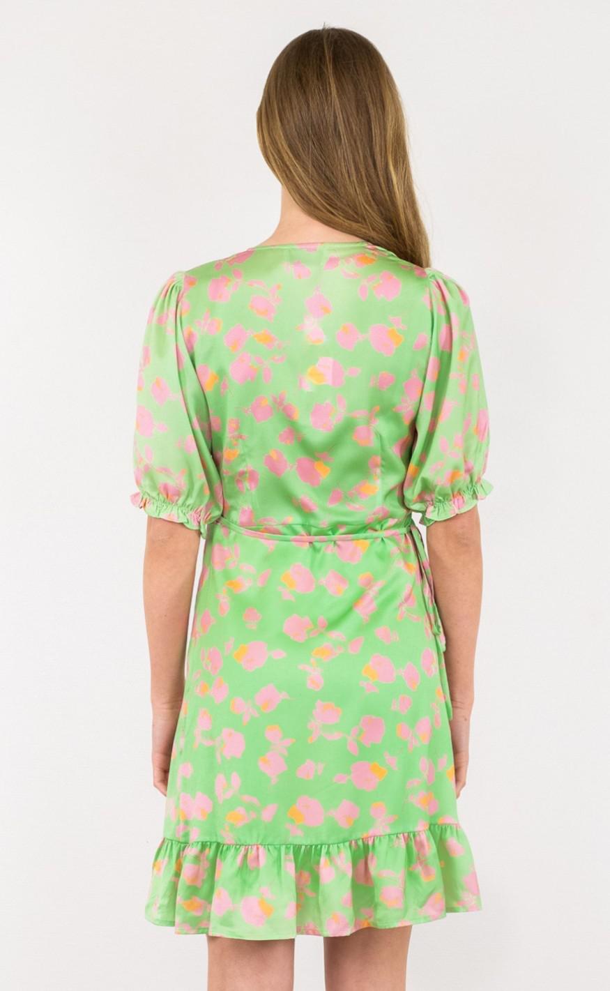 Neo Noir Kjole - Marsa Love Rose - Light Green