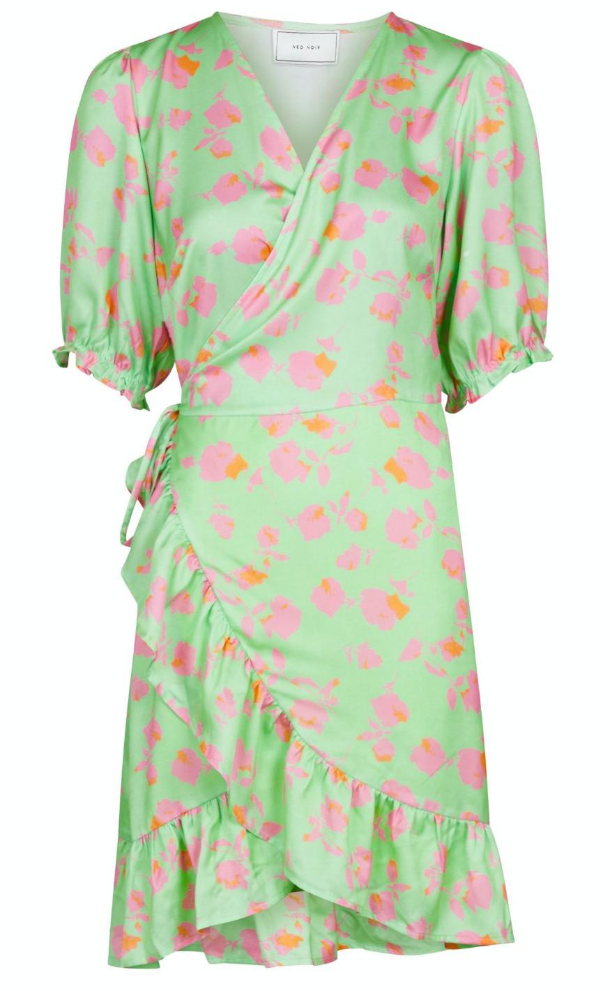 Neo Noir Kjole - Marsa Love Rose - Light Green