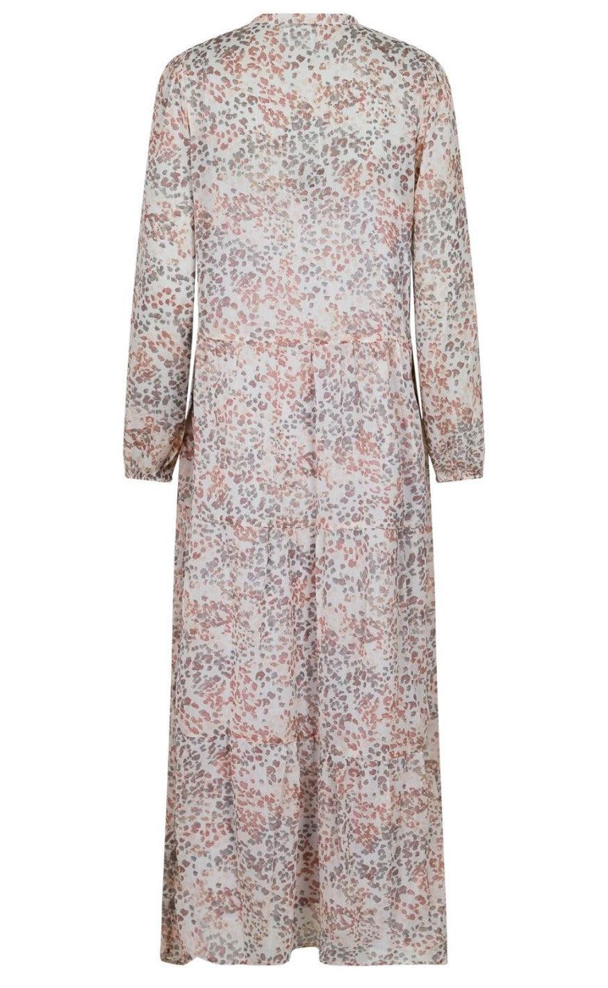 Neo Noir Kjole - Nobis Faded Leo - Off White