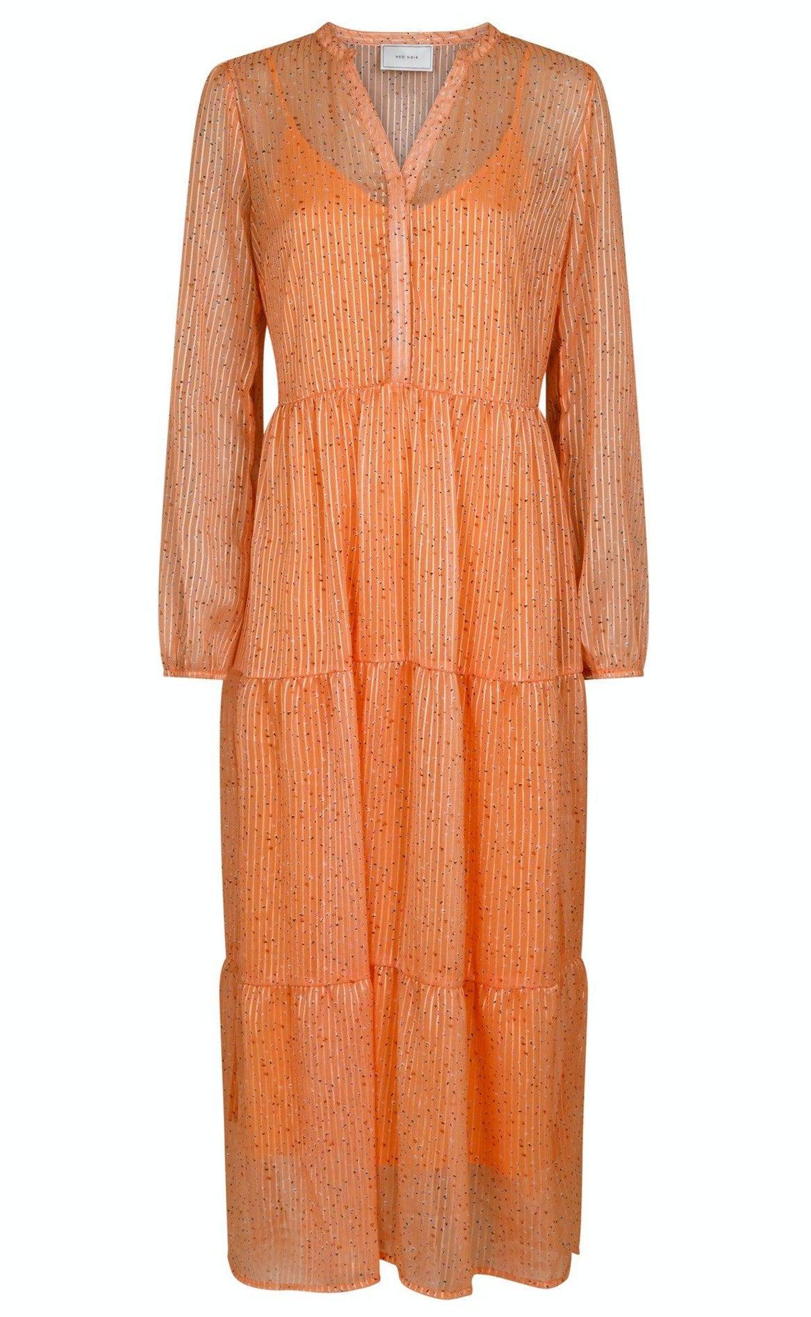 Neo Noir Kjole - Nobis - Tangerine