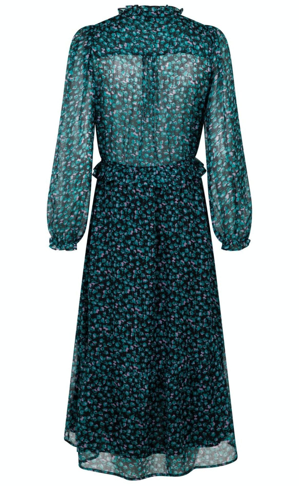 Neo Noir Kjole - Saia - Green