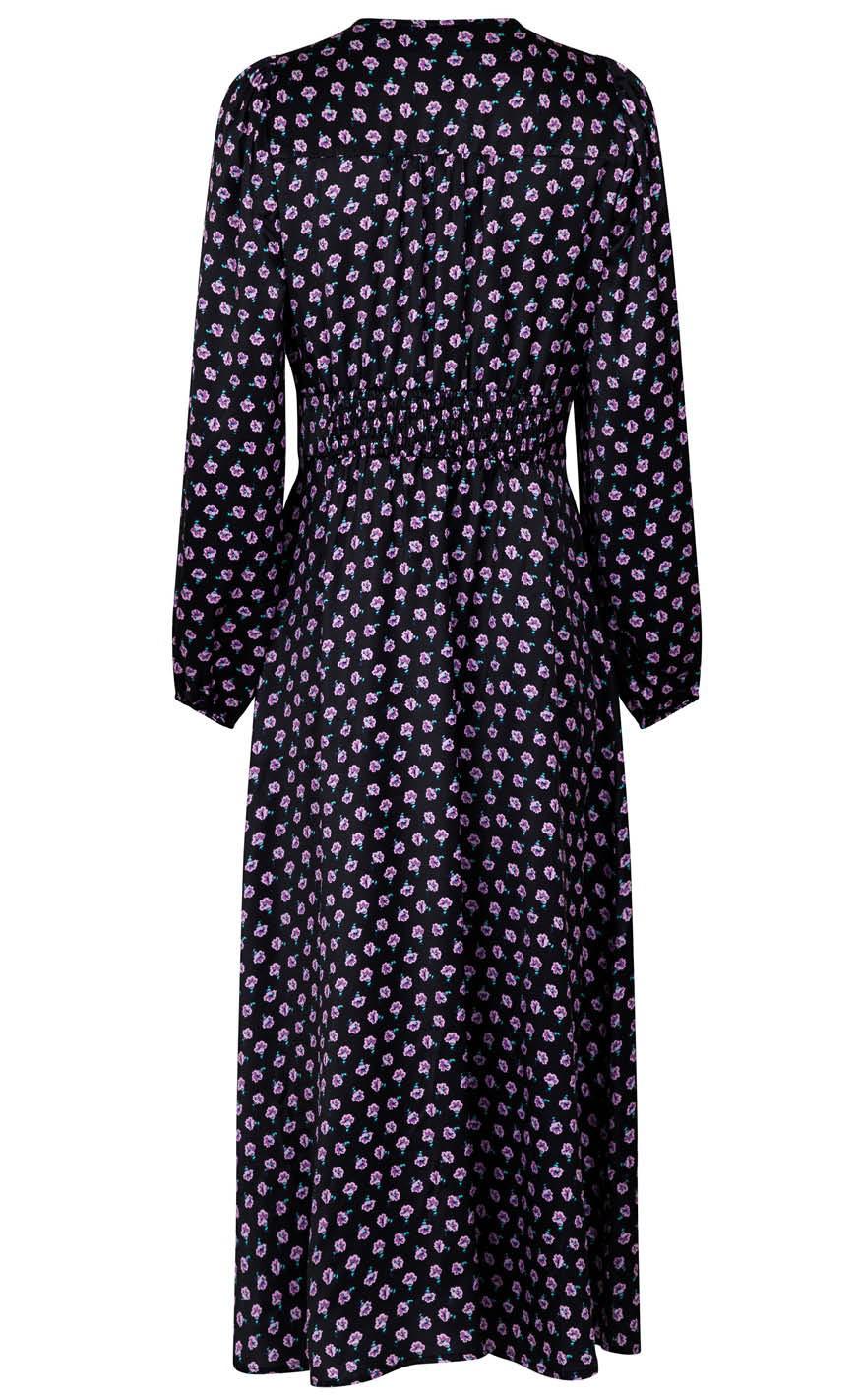 Neo Noir Kjole - Timma Violet Storm - Black