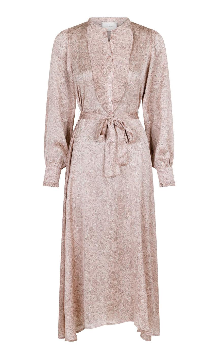 Neo Noir Kjole - Vita Flowy - Dusty Rose