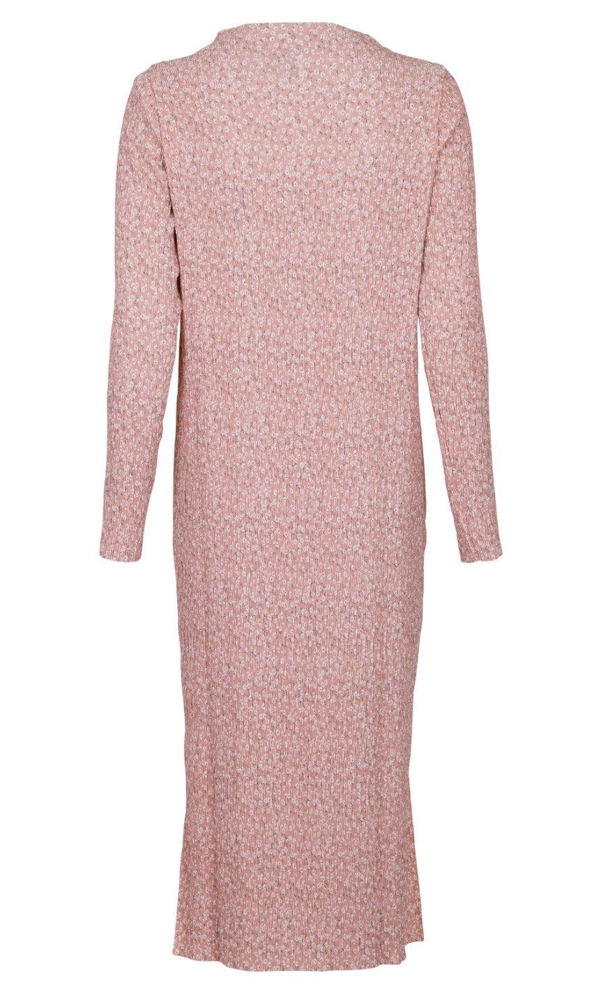 Neo Noir Kjole - Vogue Floral Storm - Rose