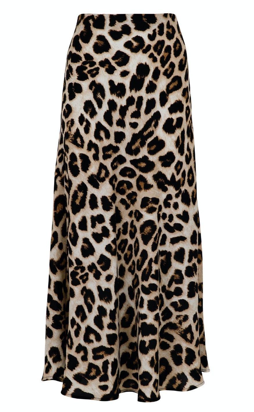 Neo Noir Nederdel - Bovary Big Leo - Leopard