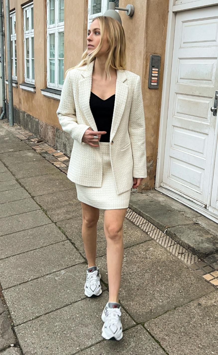 Neo Noir Nederdel - Helmine - Off White