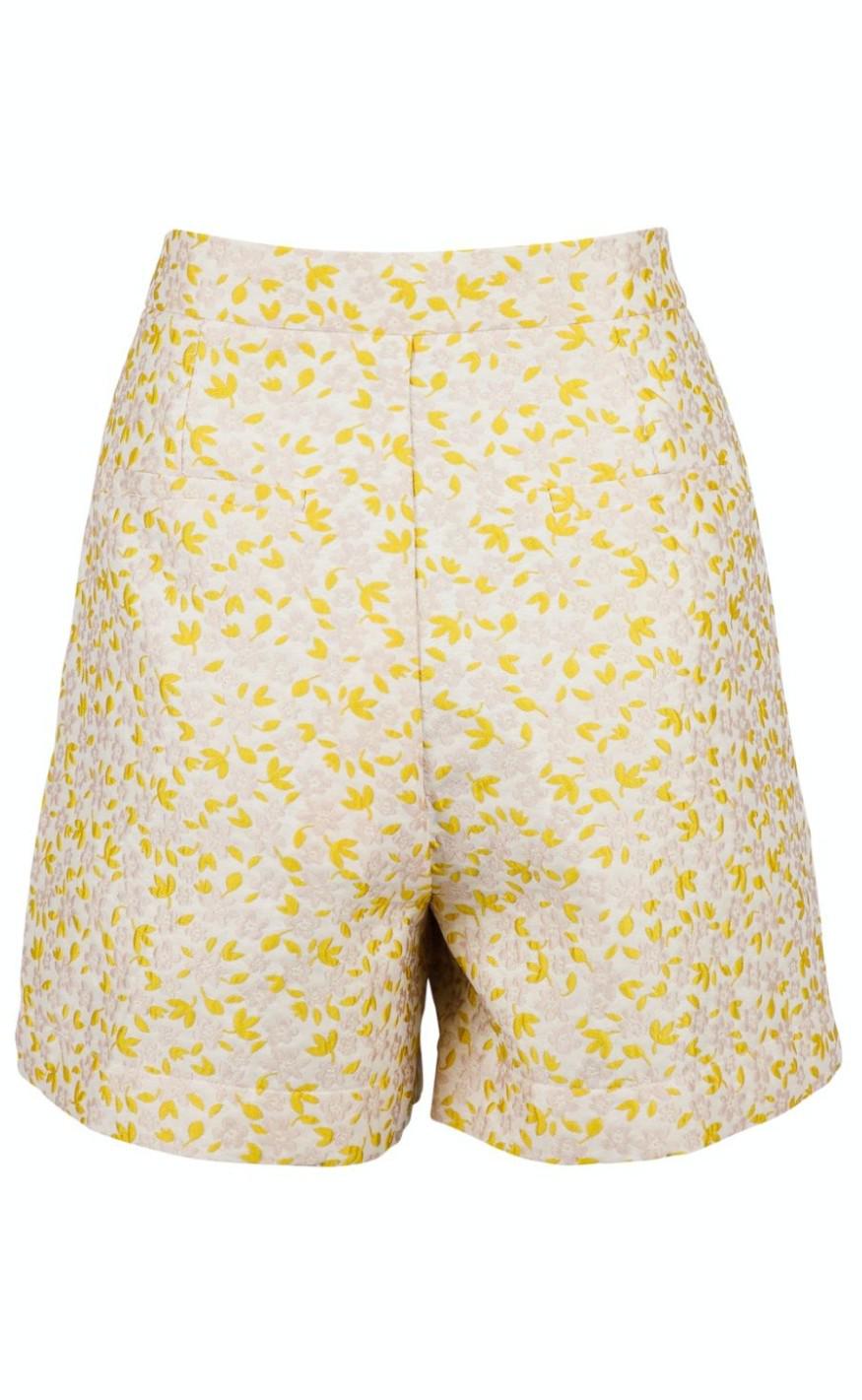 Neo Noir Shorts - Nancy - Yellow