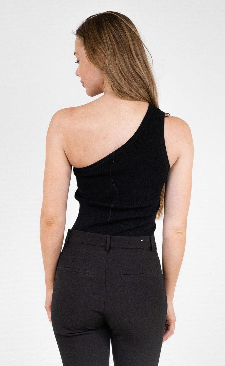 Neo Noir Top - Clementine Knitted - Black
