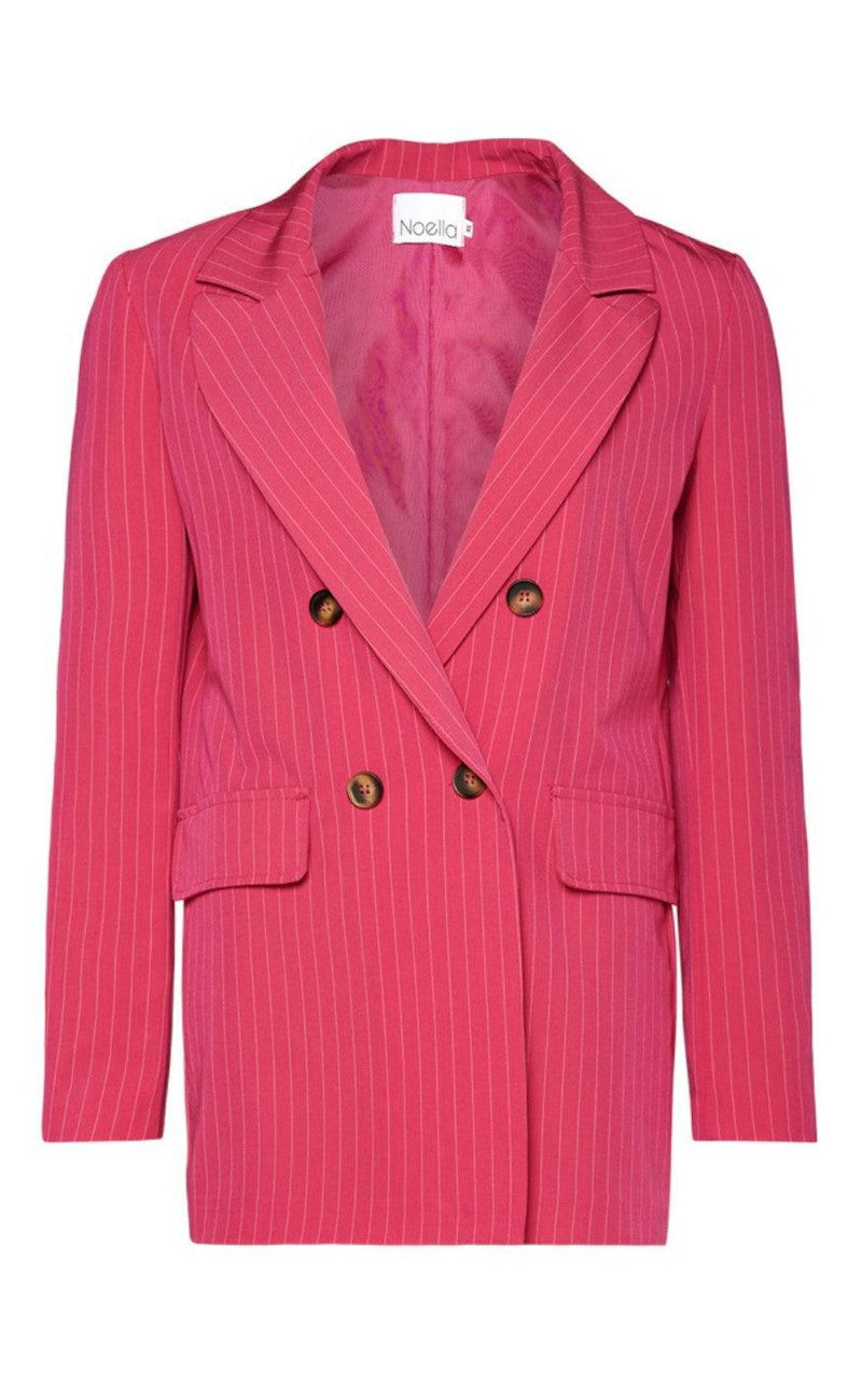 Noella Blazer - Forte - Pink Pinstripe