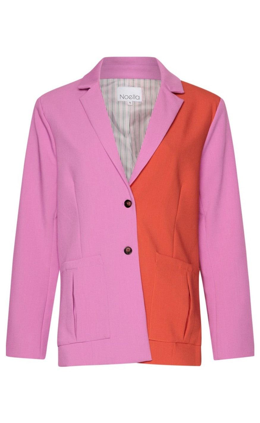 Noella Blazer - Lacey - Pink/Red Mix