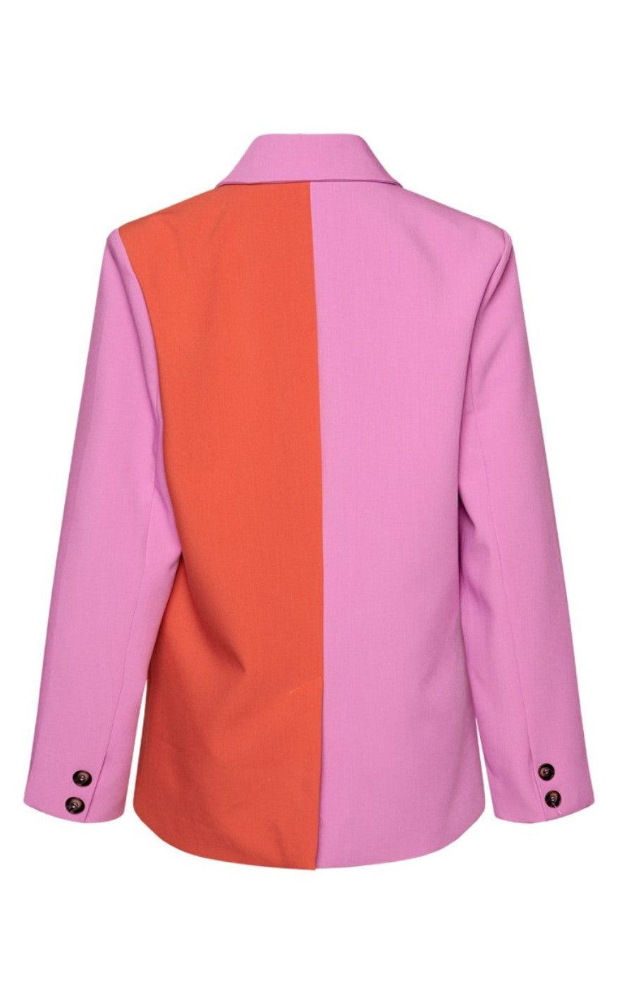 Noella Blazer - Lacey - Pink/Red Mix