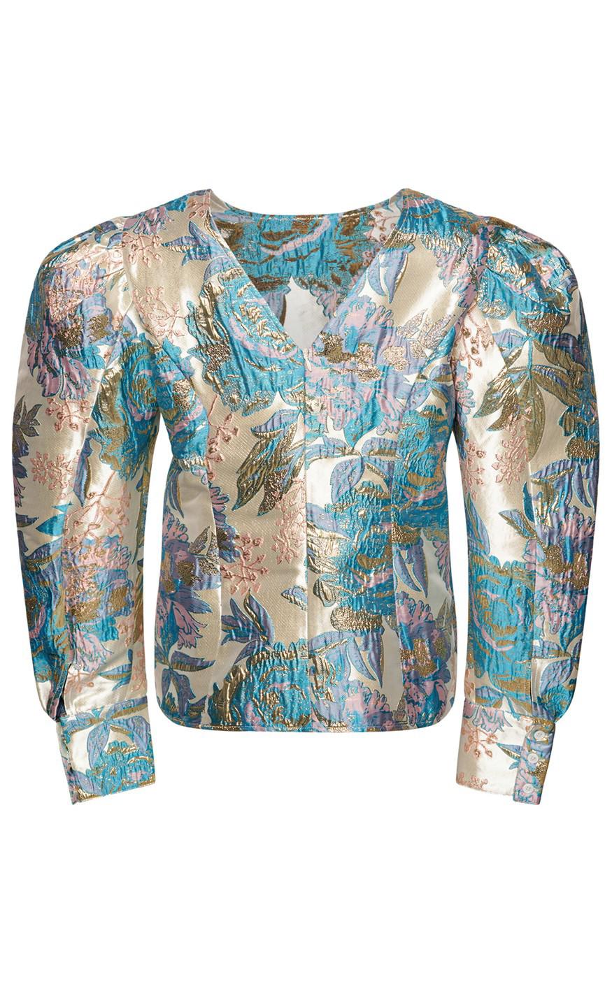 Noella Bluse - Aya Liss - Light Blue