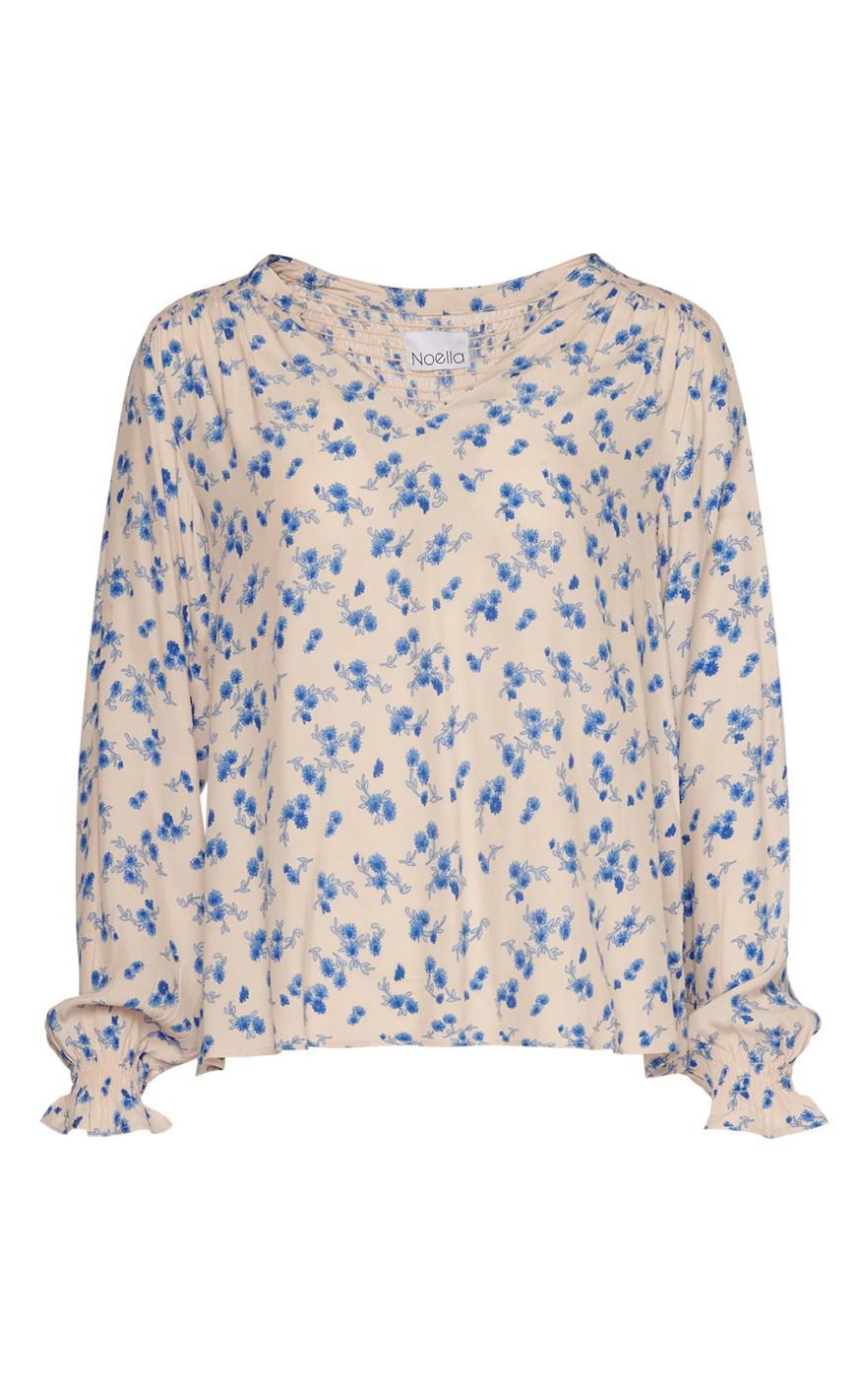 Noella Bluse - Jax - Blue Corn Flower