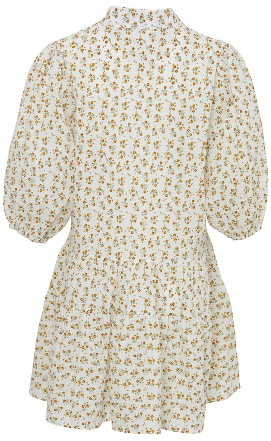 Noella Kjole - Etta - Yellow/Cream