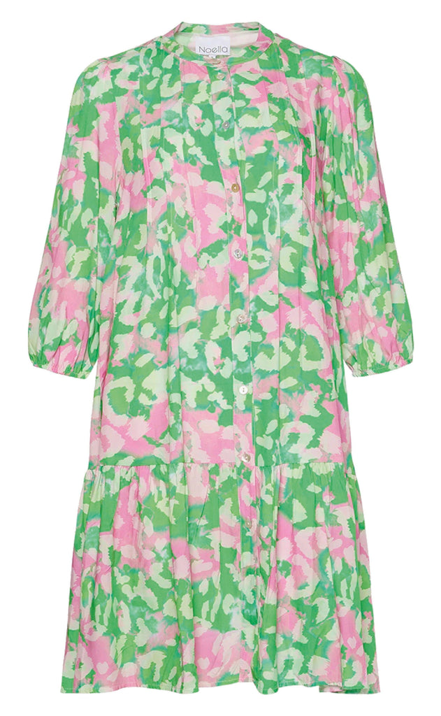Noella Kjole - Imogene Short - Green/Pink