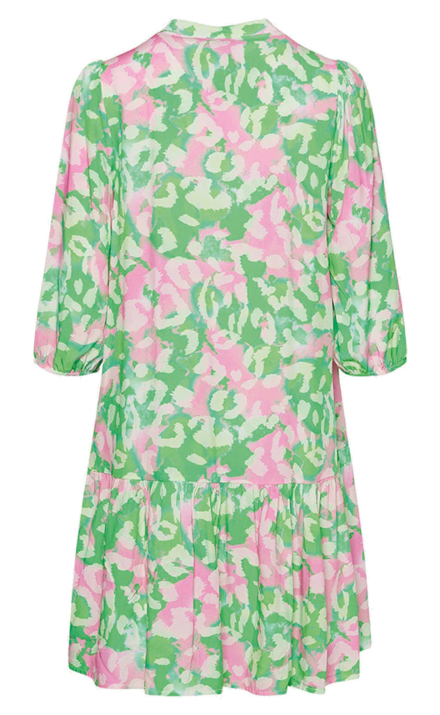 Noella Kjole - Imogene Short - Green/Pink