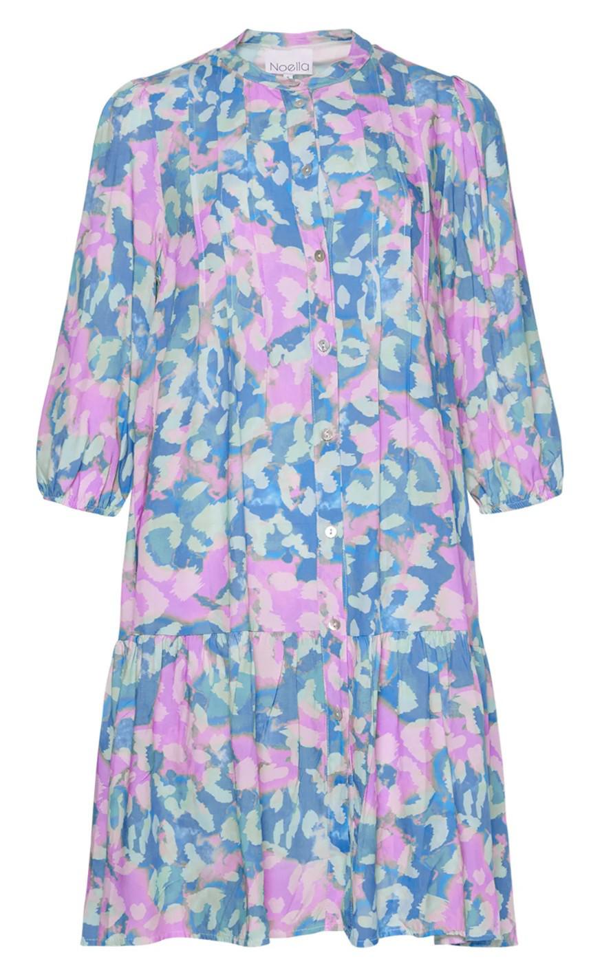 Noella Kjole - Imogene Short - Lightblue/Pink