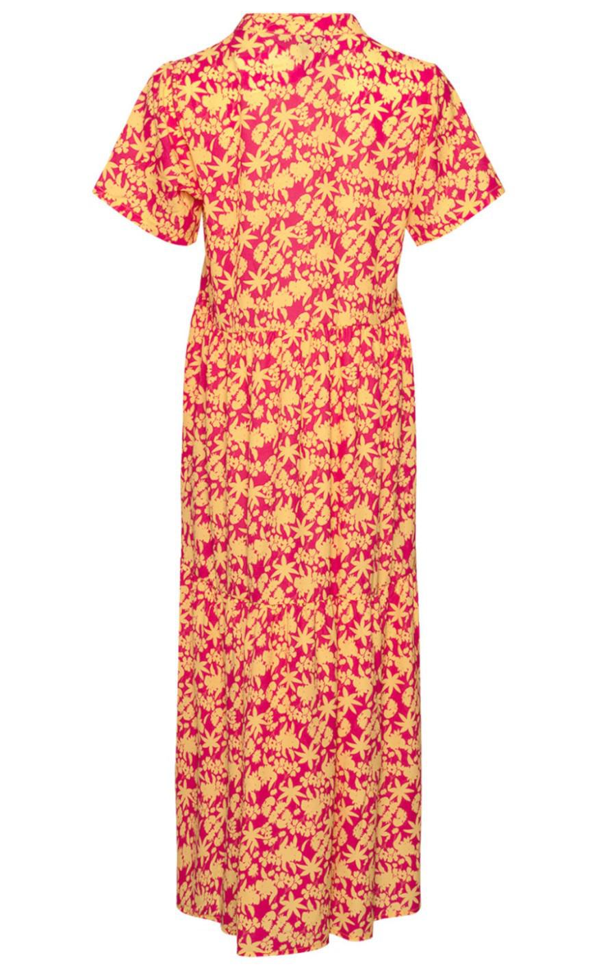 Noella Kjole - Lipe - Pink/Yellow