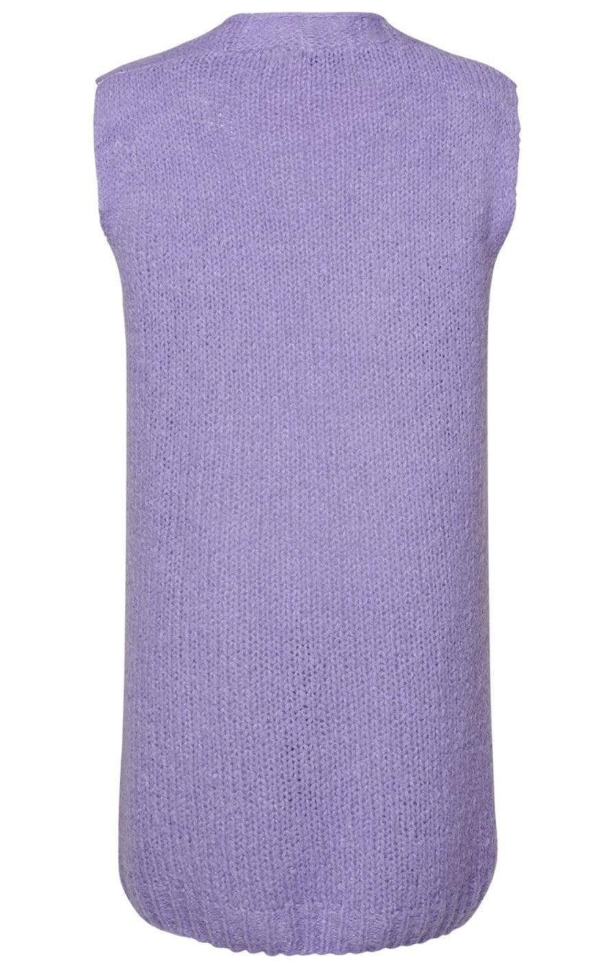 Noella Strik Vest - Fora - Lilac
