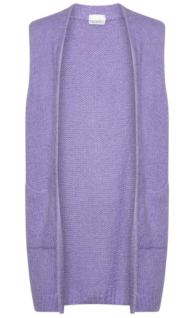 Noella Strik Vest - Fora - Lilac