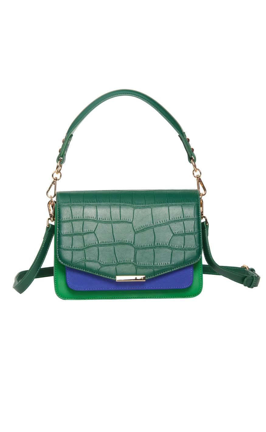 Noella Taske - Blanca Multi Compartment - Dark Green Croco