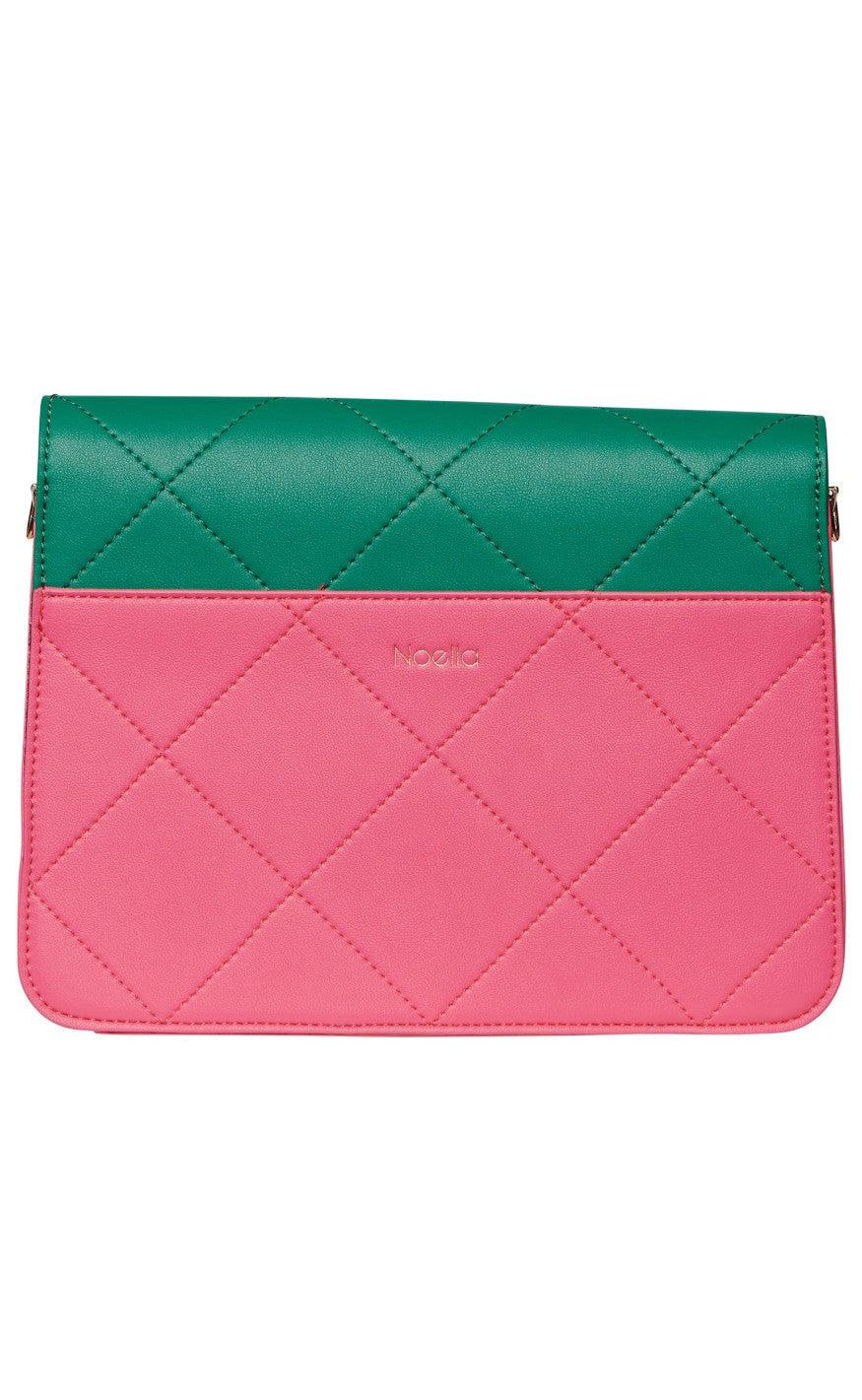 Noella Taske - Blanca Multi Compartment - Green/Pink/Nude