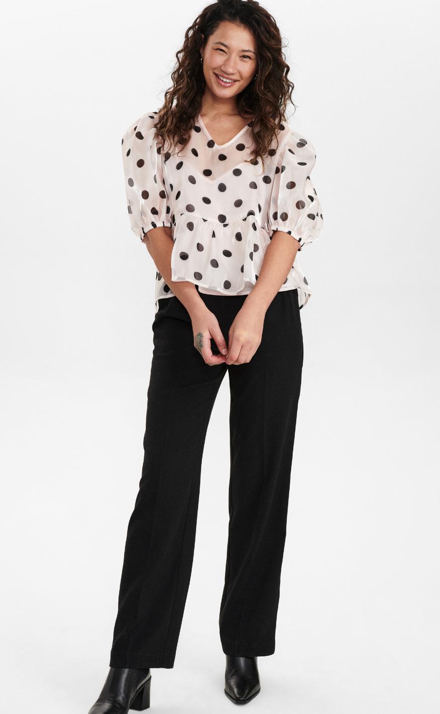 Nümph Bluse - Elizan - Pearl