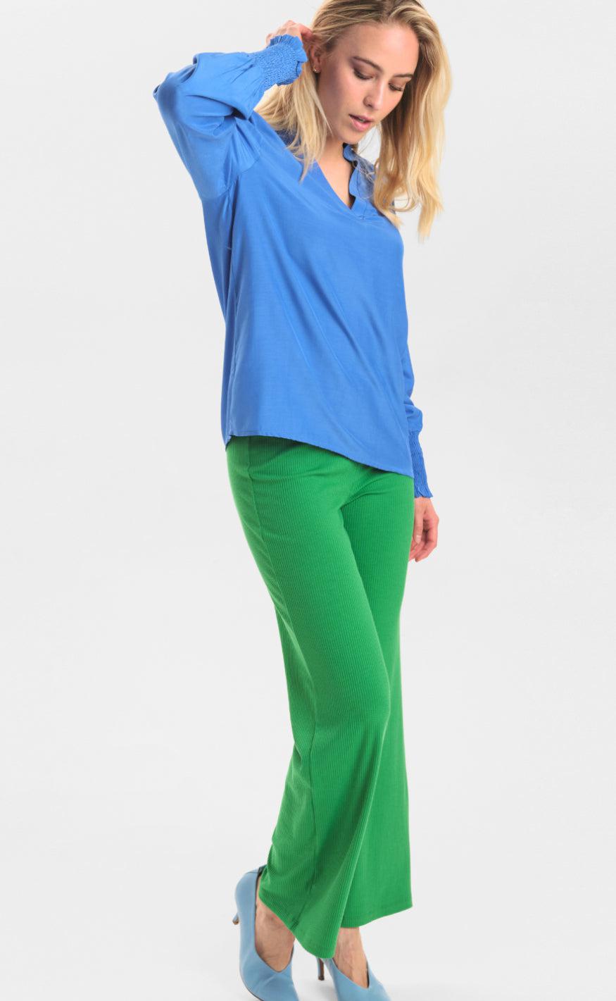 Nümph Bluse - Softy - Palace Blue