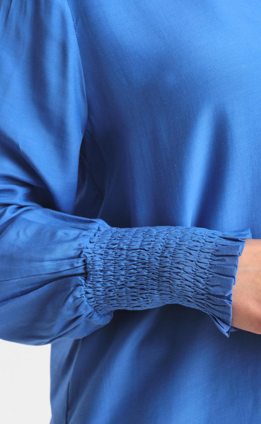 Nümph Bluse - Softy - Palace Blue