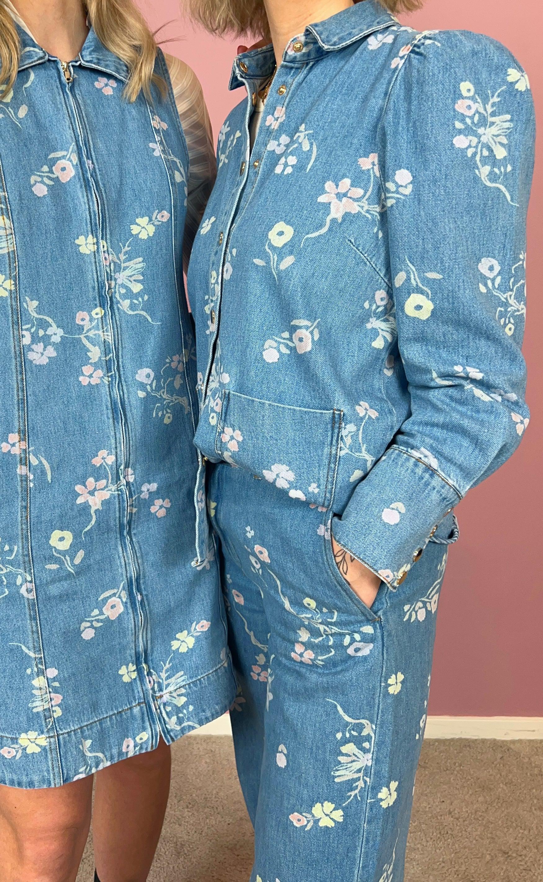 Nümph Bukser - Petra - Light Blue