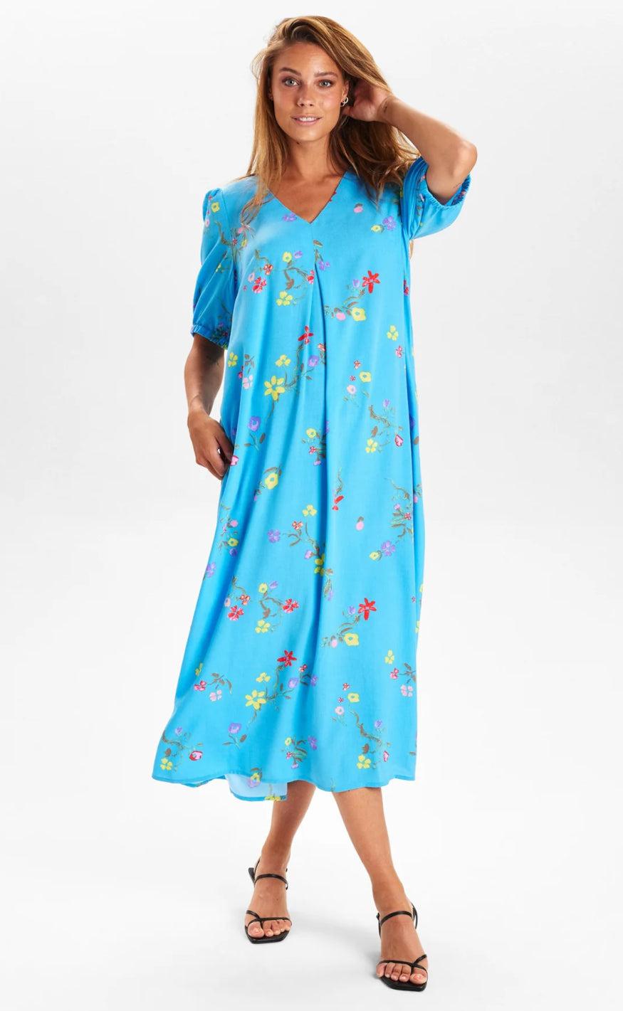 Nümph Kjole - Payana - Bonnie Blue