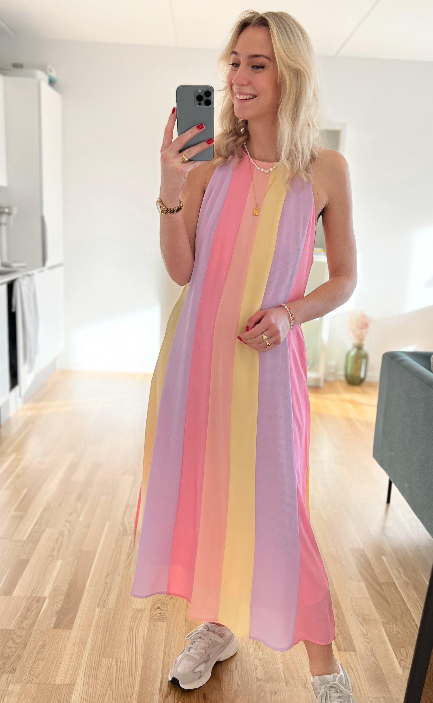 Nümph Kjole - Penelope - Peach Melba