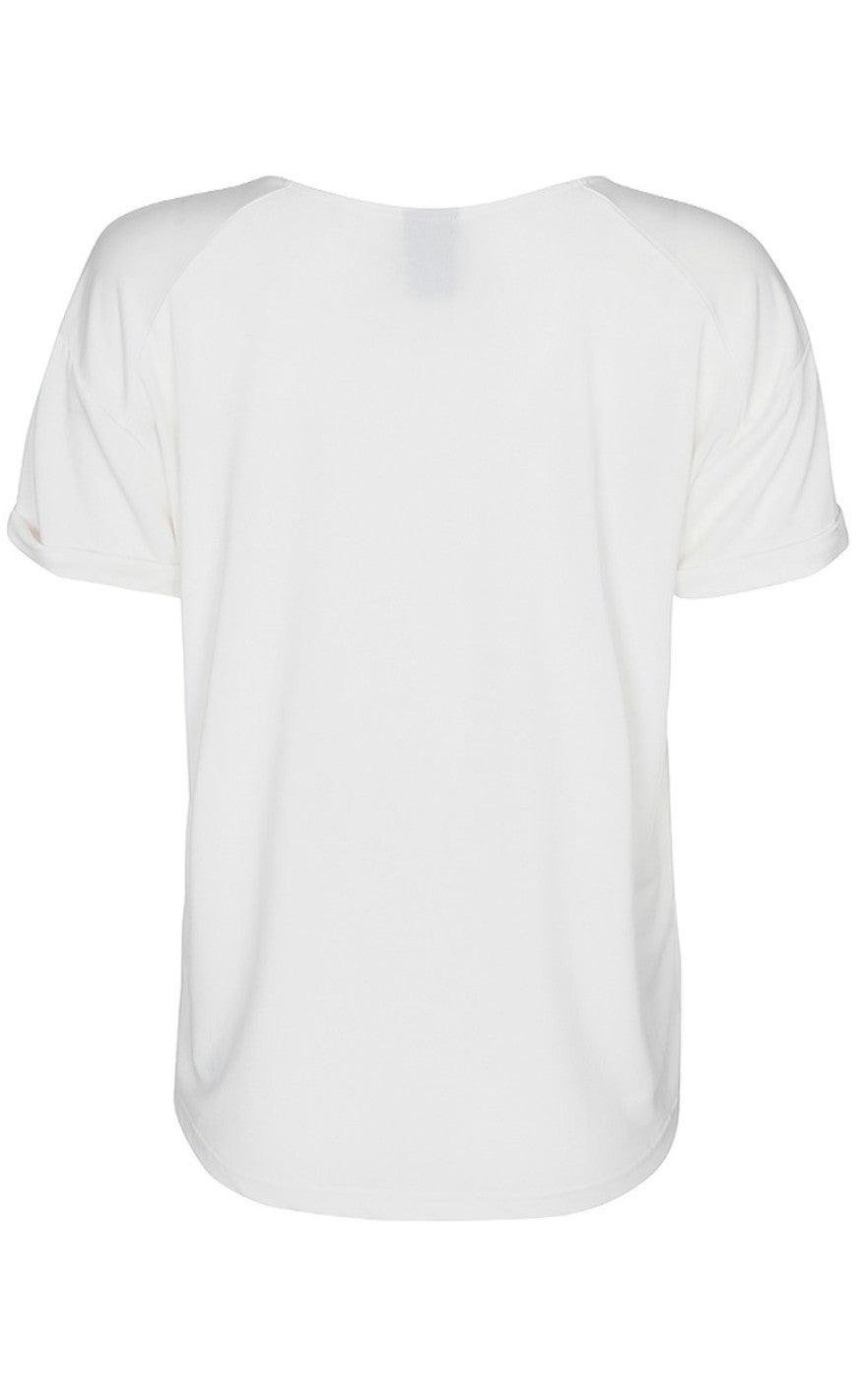 ONE TWO LUXZUZ KARIN T-SHIRT CREAM