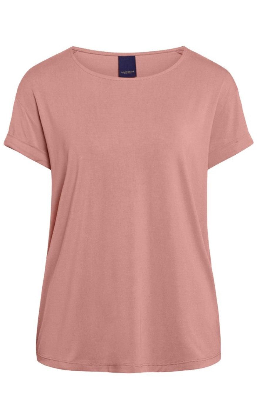ONE TWO LUXZUZ KARIN T-SHIRT ROSE