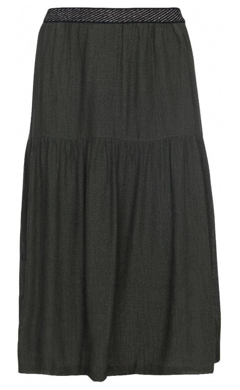 ONE TWO LUXZUZ KARITAS SKIRT ARMY