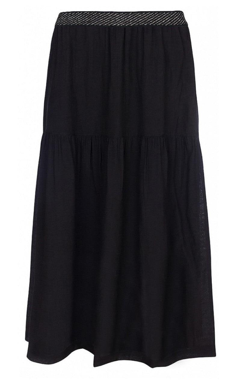 ONE TWO LUXZUZ KARITAS SKIRT BLACK