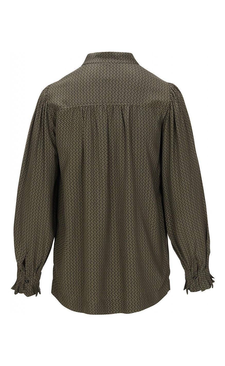 One Two Luxzuz Bluse - Aila - Army