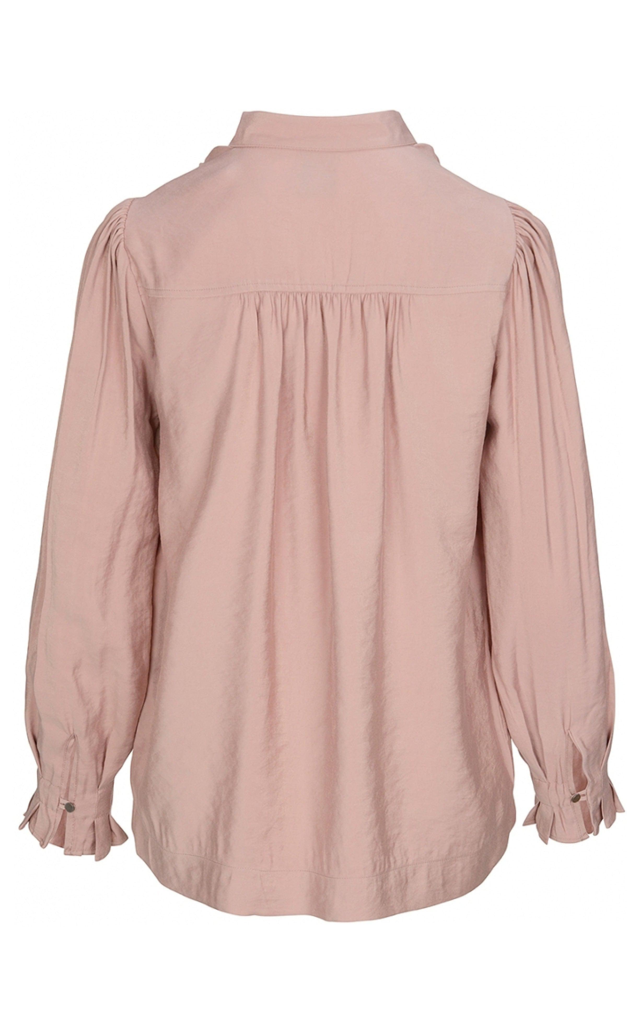 One Two Luxzuz Bluse - Aila - Powder Rose