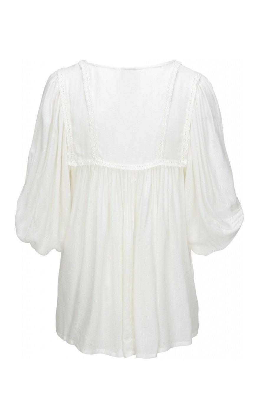 One Two Luxzuz Bluse - Aisha - Cream