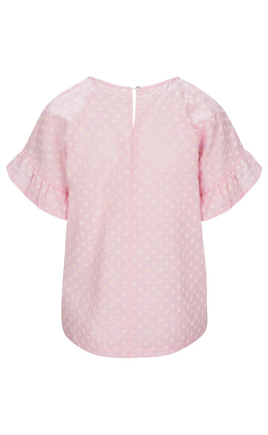 One Two Luxzuz Bluse - Aleksandra - Pink Lady