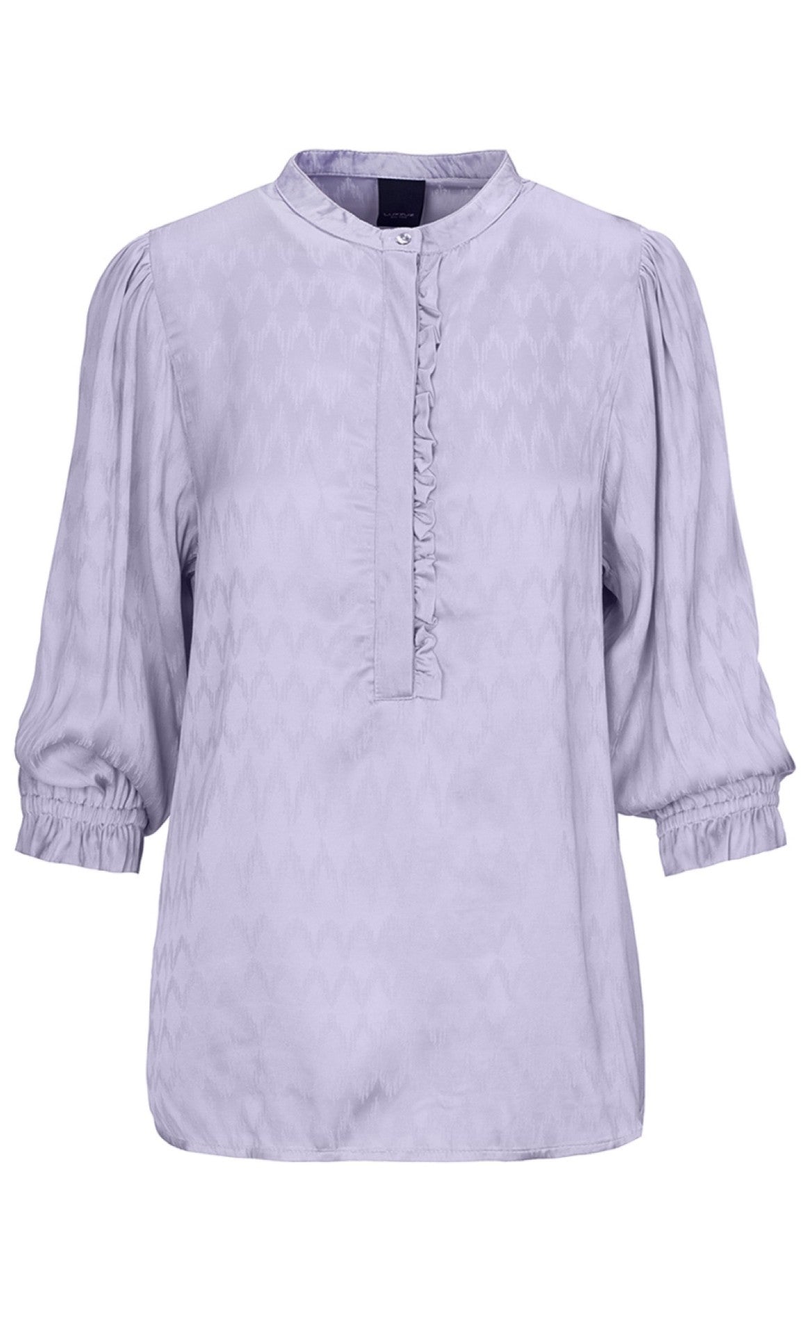 One Two Luxzuz Bluse - Daimi - Purple Heather