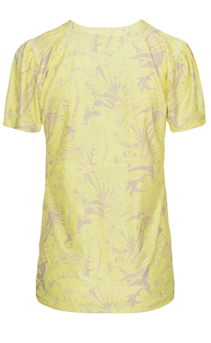 One Two Luxzuz Bluse - Hyldea - Citrus
