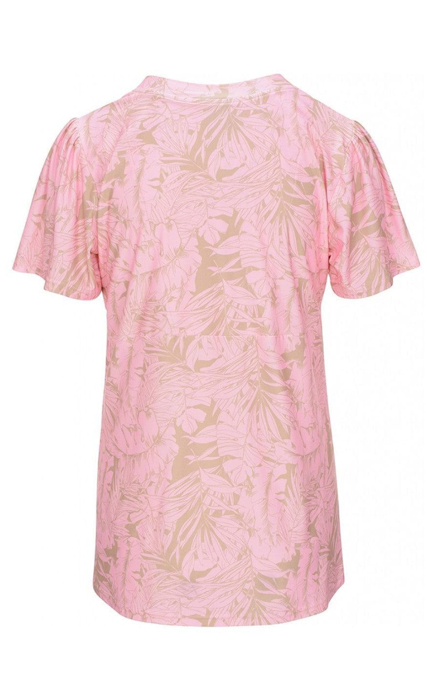 One Two Luxzuz Bluse - Hyldea - Cotton Candy