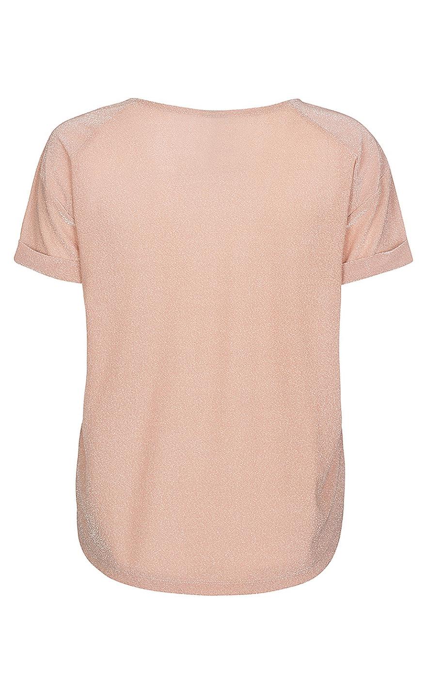 One Two Luxzuz Bluse - Karin - Metallic Rose